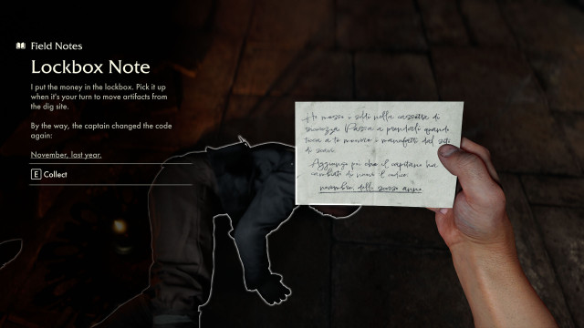 Lockbox Note