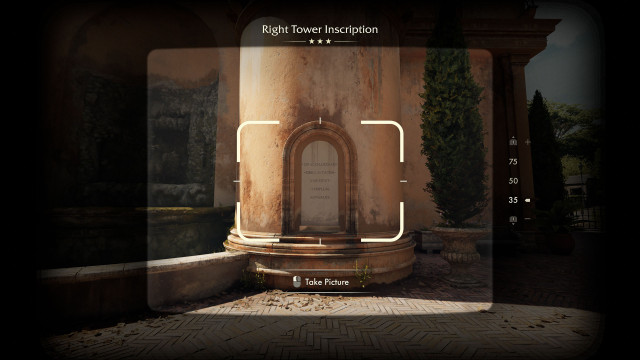 Right Tower Inscription