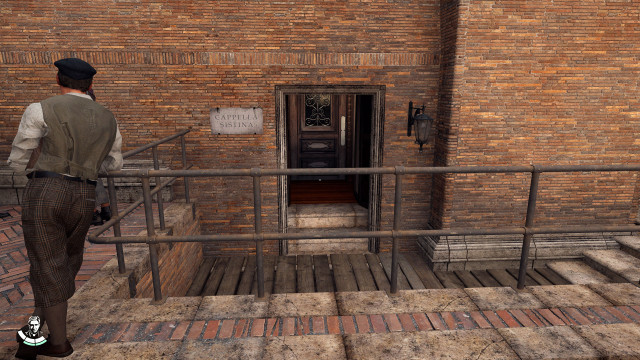 Sistine Chapel Back Entrance