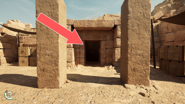 Underground Entrance (Sphinx Temple Ruins)