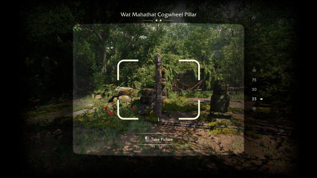 Wat Mahathat Cogwheel Pillar