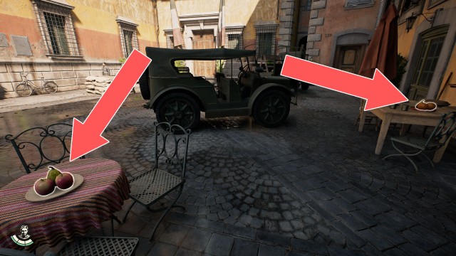 Apple x2, Fig x2, Orange x2