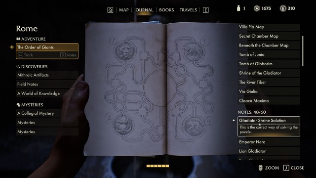 Gladiator Shrine Solution