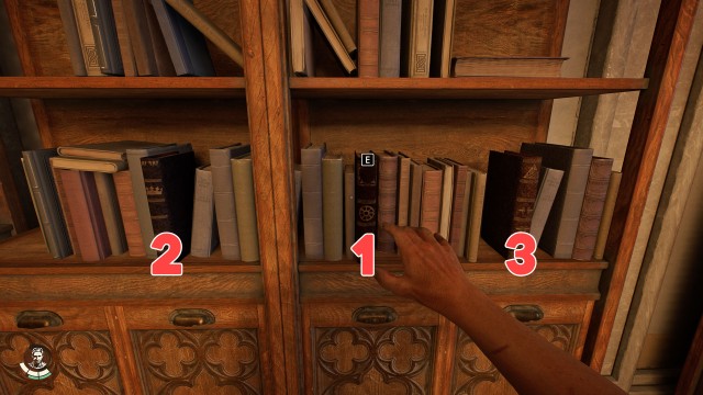 Ricci's Library Bookshelf