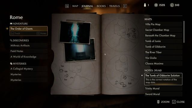 The Tomb of Gibborim Solution