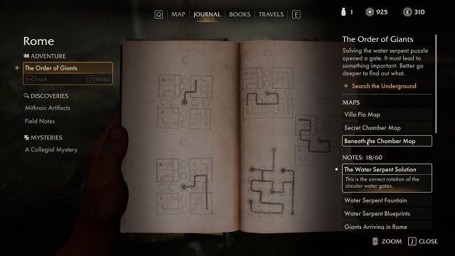 The Water Serpent Solution