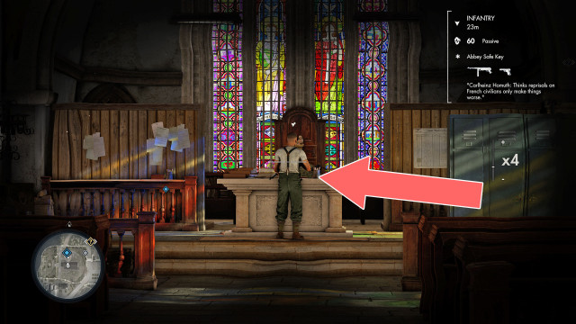 Abbey Safe Key
