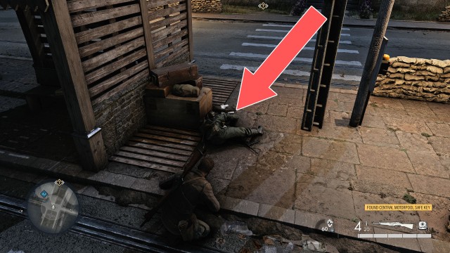 Central Motorpool Safe Key