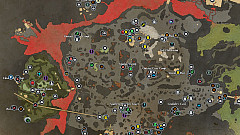 Galawain's Tusks, Avowed Map