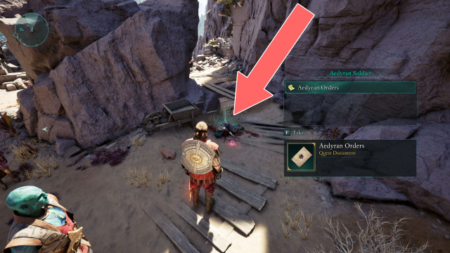 Aedyran Orders: Investigate Ruins in the Shark's Teeth