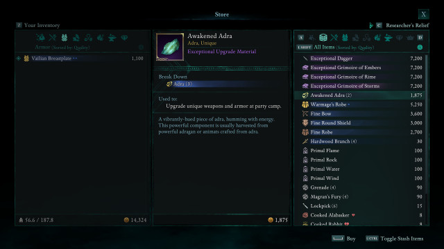 Awakened Adra x2 (Merchant Alyssa)