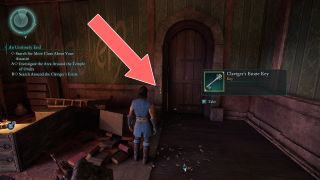 Claviger's Estate Key