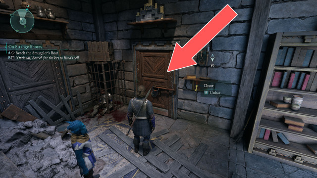Warden's Office Door