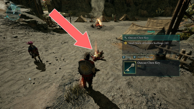 Outcast Chest Key