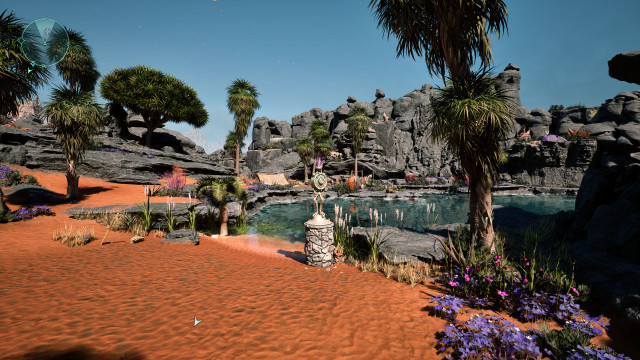 Sand Sea Oasis Beacon