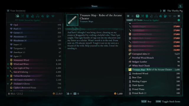 Robe of the Arcane Cheater