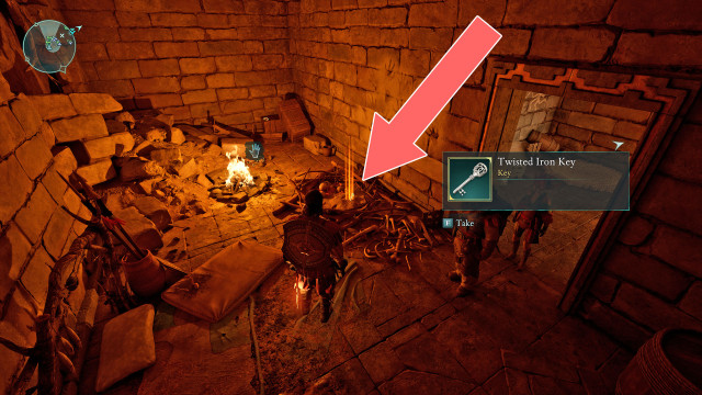 Twisted Iron Key