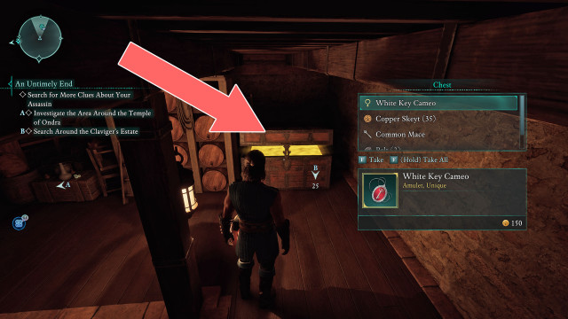 White Key Cameo