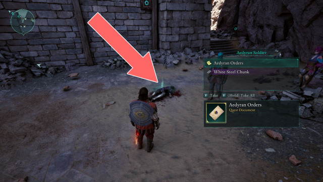 Aedyran Orders: Investigate Ruins in the Shark's Teeth