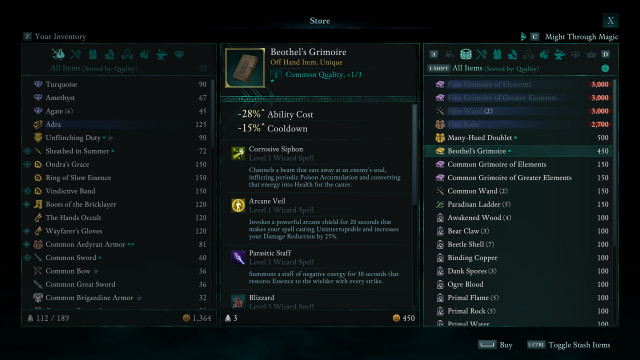 Beothel's Grimoire