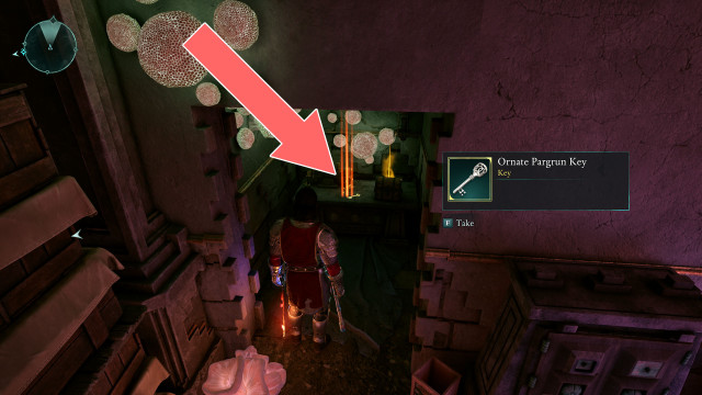 Ornate Pargrun Key