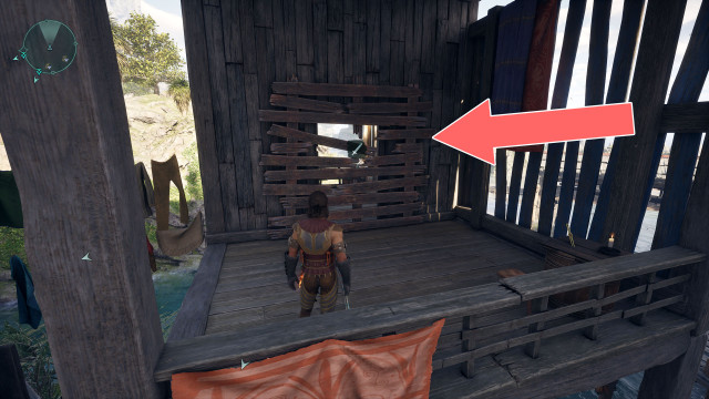 Wooden Barrier