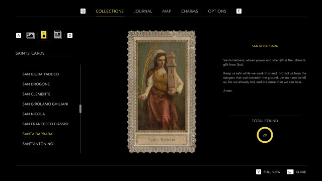 Saints' Cards