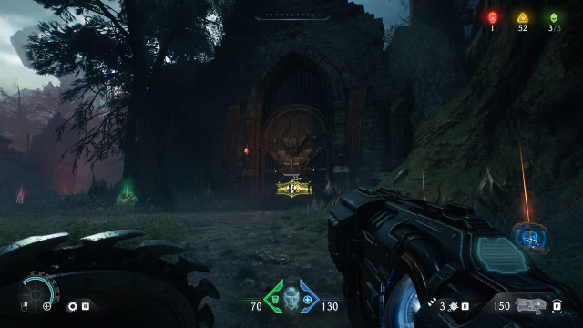 Locked Door (Yellow Key)