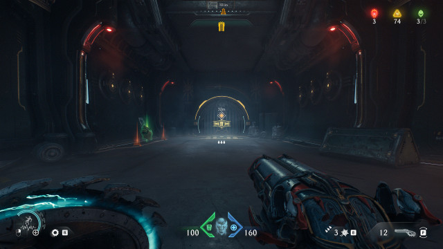 Locked Door (Yellow Keycard)