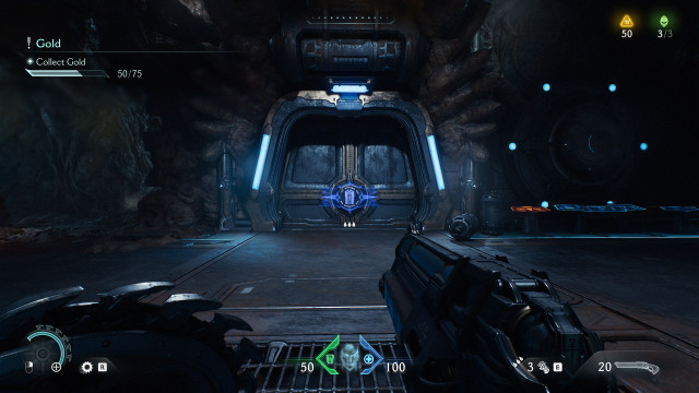 Locked Gate (Blue Keycard)