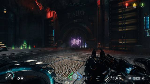 Locked Gate (Secret Key)