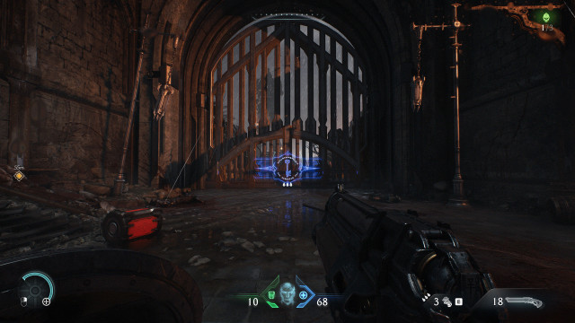 Locked Gate (Blue Key)