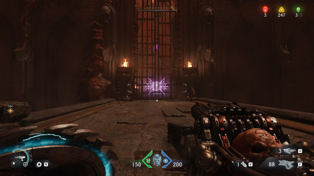 Locked Gate (Secret Key)