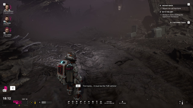 TUR Vehicle Tire Tracks