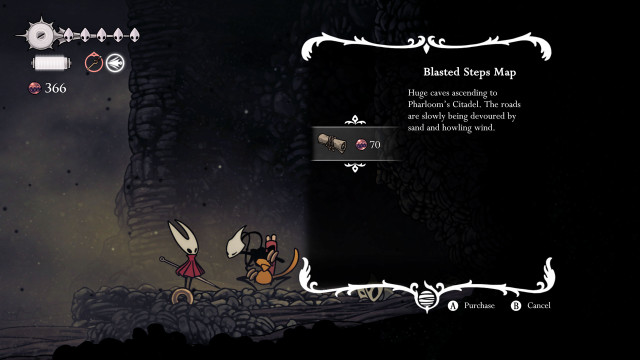 Blasted Steps Map