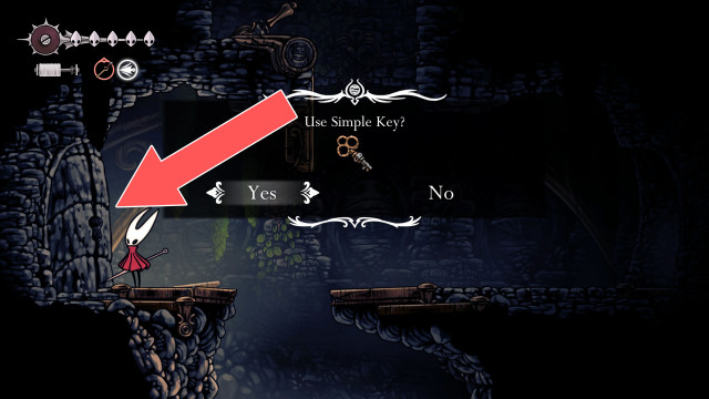 Key Locked Door (Simple Key)