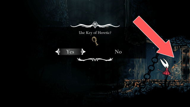 Key Locked Door (Heretic Key)