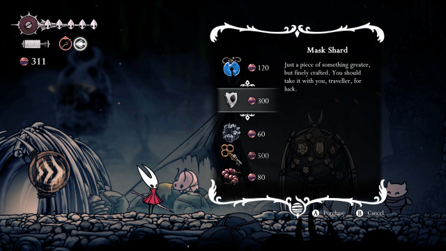 Mask Shard (Mosslands, Pebb)