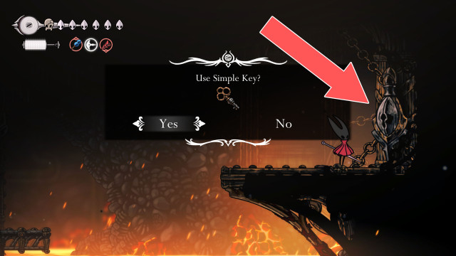 Key Locked Door (Simple Key)