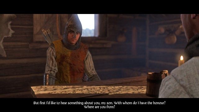 Earn the priest's trust.