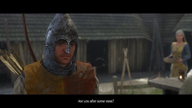 Find out what kind of meat Andrew wants.