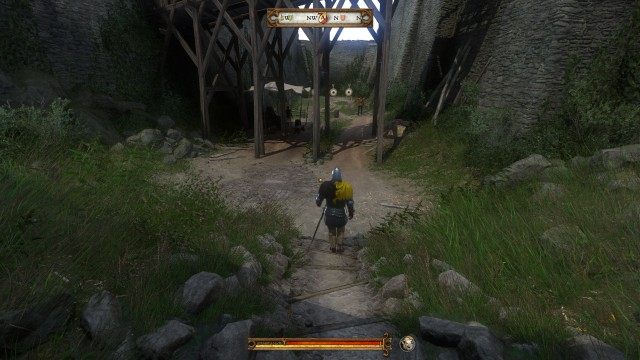 Follow Bernard to the shooting range.