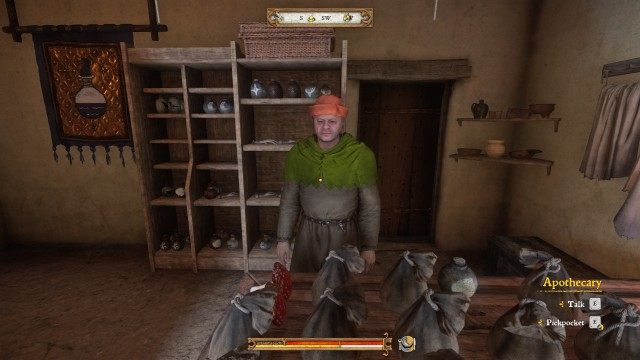 (Optional) Get embrocation for the scribe.