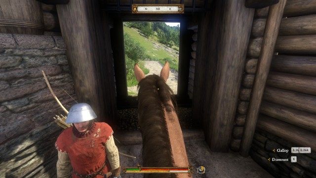 Get out of the castle.