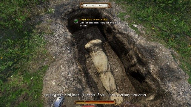 (Optional) Get the dead man's ring for Miller Peshek.