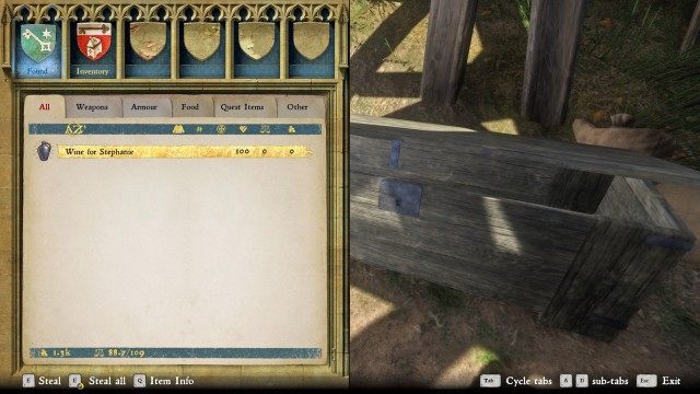 (Optional) Get the wine some other way.