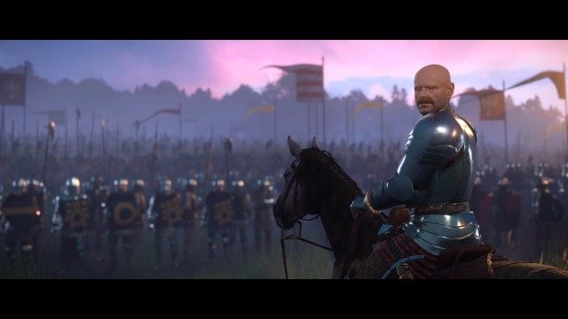 Go to the battlements of the outer bailey.