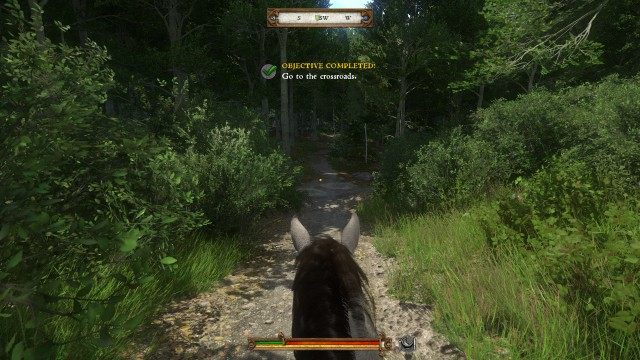 Go to the crossroads.