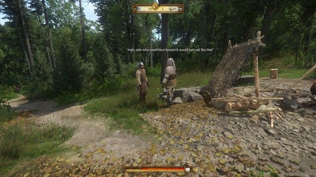 (HIDDEN) Meet the bandits looking for Ginger and talk your way out of the situation.