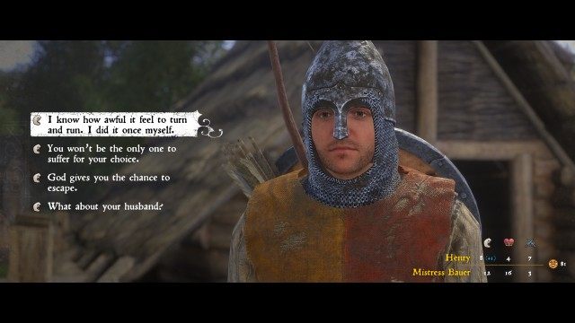 (Optional) Persuade the Bauers to flee.